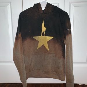 Ombré bleached Hamilton the Musical Hoodie